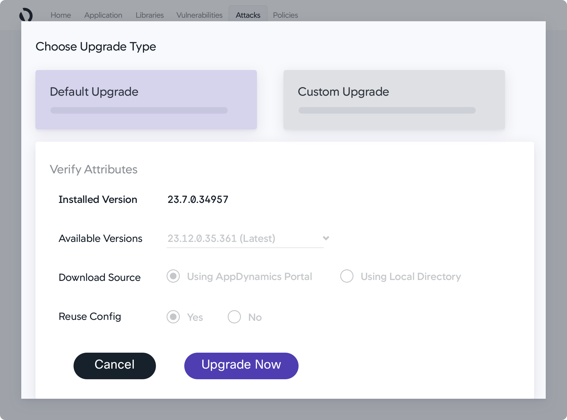 Quickly access new capabilities faster with push-button upgrades