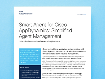 Simplify Agent Management with Smart Agent